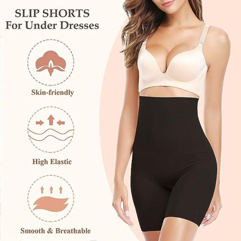 High Waist Tummy & Thigh Slimming Body Shaper