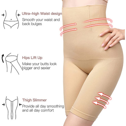 High Waist Tummy & Thigh Slimming Body Shaper