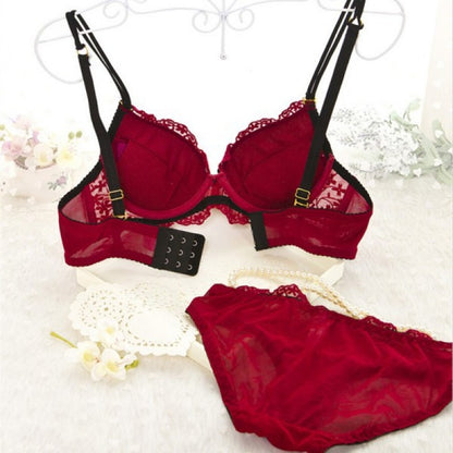 Lace Underwear Bra Sets & Briefs