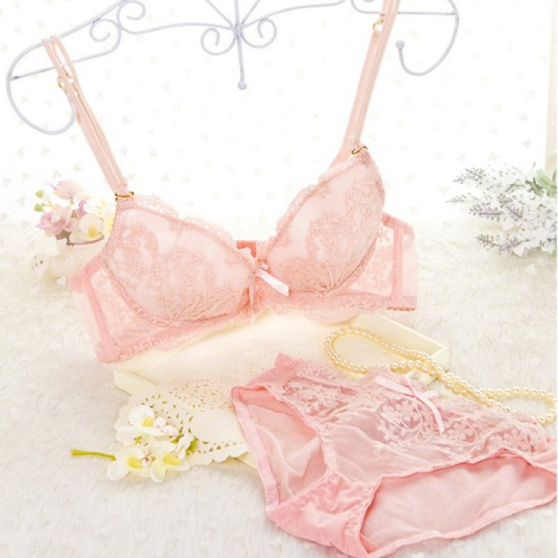 Lace Underwear Bra Sets & Briefs