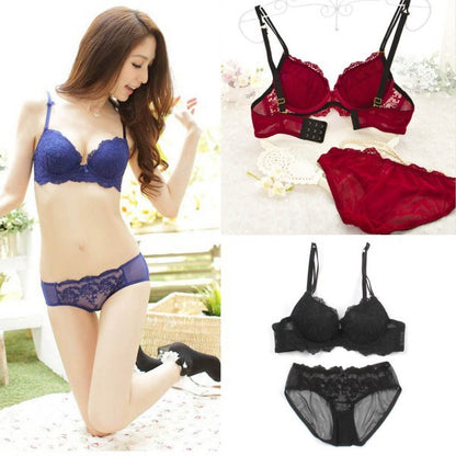 Lace Underwear Bra Sets & Briefs