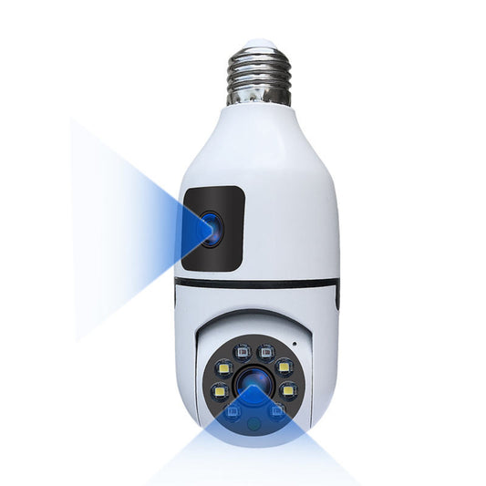 V380 Wireless 360-Degree Pan-Tilt-Zoom Smart Camera with Dual Lenses and IP Connectivity