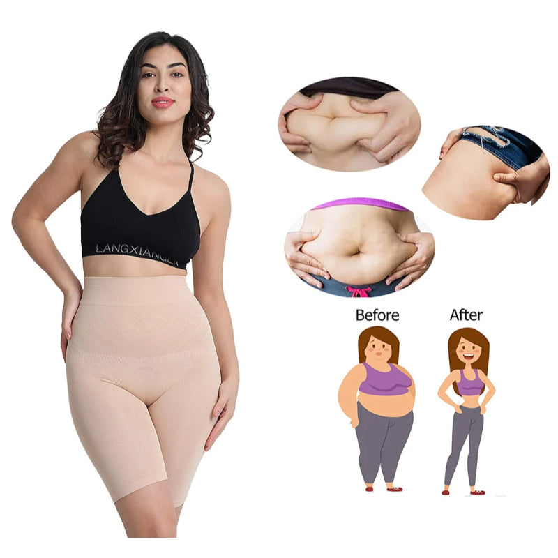 High Waist Tummy & Thigh Slimming Body Shaper