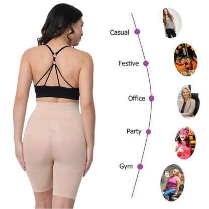 High Waist Tummy & Thigh Slimming Body Shaper